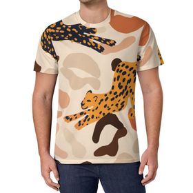 AILLOSA All Over Print YH-83 Kısa Kollu Baskılı Unisex T-shirt