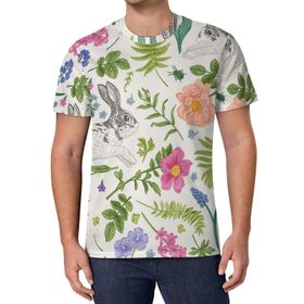 AILLOSA All Over Print YH-85 Kısa Kollu Baskılı Unisex T-shirt