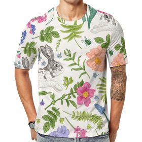 AILLOSA All Over Print YH-85 Kısa Kollu Baskılı Unisex T-shirt