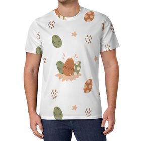 AILLOSA All Over Print YH-86 Kısa Kollu Baskılı Unisex T-shirt