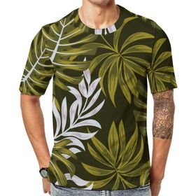 AILLOSA All Over Print YH-92 Kısa Kollu Baskılı Unisex T-shirt