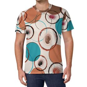 AILLOSA All Over Print YH-98 Kısa Kollu Baskılı Unisex T-shirt