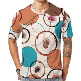 AILLOSA All Over Print YH-98 Kısa Kollu Baskılı Unisex T-shirt