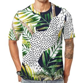 AILLOSA All Over Print YH-99 Kısa Kollu Baskılı Unisex T-shirt