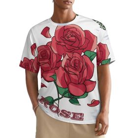AILLOSA All Over TH-103 Kısa Kollu Baskılı Erkek T-shirt