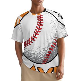 AILLOSA All Over TH-160 Kısa Kollu Baskılı Erkek T-shirt