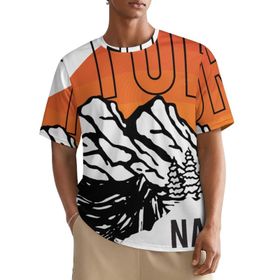 AILLOSA All Over TH-161 Kısa Kollu Baskılı Erkek T-shirt