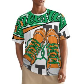 AILLOSA All Over TH-163 Kısa Kollu Baskılı Erkek T-shirt