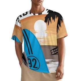 AILLOSA All Over TH-167 Kısa Kollu Baskılı Erkek T-shirt