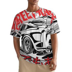 AILLOSA All Over TH-174 Kısa Kollu Baskılı Erkek T-shirt