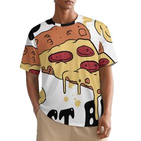 AILLOSA All Over TH-184 Kısa Kollu Baskılı Erkek T-shirt