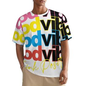 AILLOSA All Over TH-188 Kısa Kollu Baskılı Erkek T-shirt