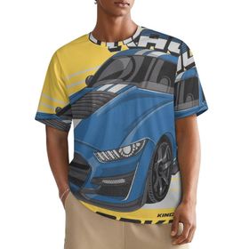 AILLOSA All Over TH-194 Kısa Kollu Baskılı Erkek T-shirt