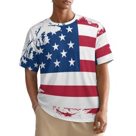 AILLOSA All Over TH-280 Kısa Kollu Baskılı Erkek T-shirt