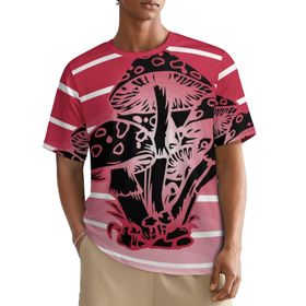 AILLOSA All Over TH-287 Kısa Kollu Baskılı Erkek T-shirt