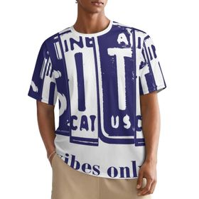 AILLOSA All Over TH-288 Kısa Kollu Baskılı Erkek T-shirt