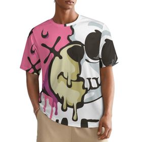 AILLOSA All Over TH-295 Kısa Kollu Baskılı Erkek T-shirt