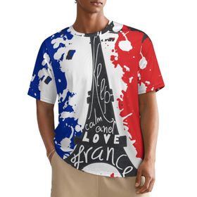 AILLOSA All Over TH-301 Kısa Kollu Baskılı Erkek T-shirt