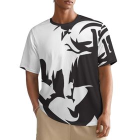 AILLOSA All Over TH-308 Kısa Kollu Baskılı Erkek T-shirt