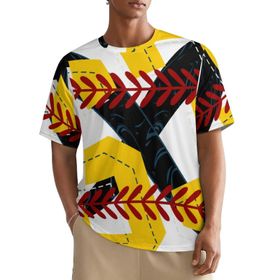 AILLOSA All Over TH-318 Kısa Kollu Baskılı Erkek T-shirt