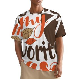 AILLOSA All Over TH-324 Kısa Kollu Baskılı Erkek T-shirt