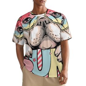 AILLOSA All Over TH-333 Kısa Kollu Baskılı Erkek T-shirt