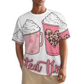 AILLOSA All Over TH-360 Kısa Kollu Baskılı Erkek T-shirt