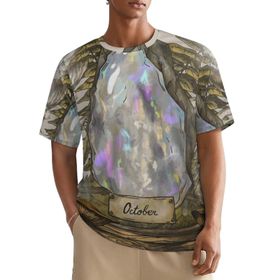 AILLOSA All Over TH-367 Kısa Kollu Baskılı Erkek T-shirt