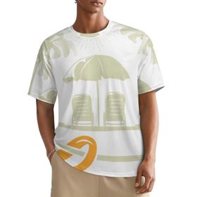AILLOSA All Over TH-386 Kısa Kollu Baskılı Erkek T-shirt