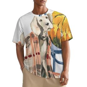 AILLOSA All Over TH-418 Kısa Kollu Baskılı Erkek T-shirt