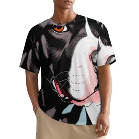 AILLOSA All Over TH-436 Kısa Kollu Baskılı Erkek T-shirt
