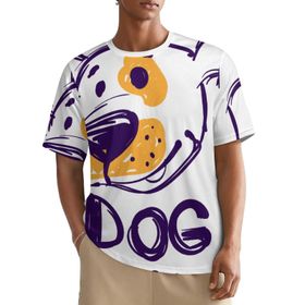 AILLOSA All Over TH-438 Kısa Kollu Baskılı Erkek T-shirt