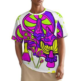 AILLOSA All Over TH-441 Kısa Kollu Baskılı Erkek T-shirt