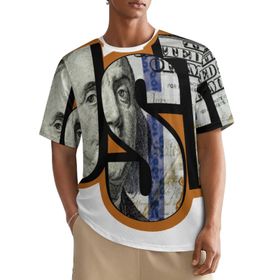 AILLOSA All Over TH-463 Kısa Kollu Baskılı Erkek T-shirt