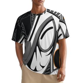 AILLOSA All Over TH-467 Kısa Kollu Baskılı Erkek T-shirt