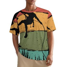 AILLOSA All Over TH-490 Kısa Kollu Baskılı Erkek T-shirt