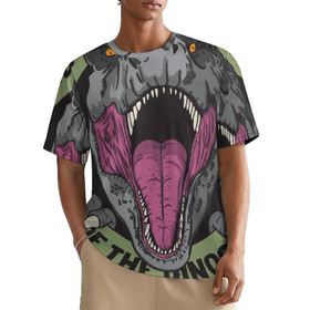 AILLOSA All Over TH-491 Kısa Kollu Baskılı Erkek T-shirt