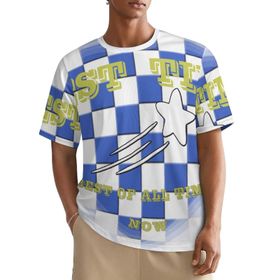 AILLOSA All Over TH-78 Kısa Kollu Baskılı Erkek T-shirt