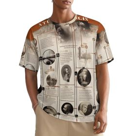 AILLOSA All Over YH-1 Kısa Kollu Baskılı Erkek T-shirt