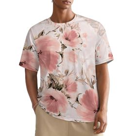 AILLOSA All Over YH-117 Kısa Kollu Baskılı Erkek T-shirt