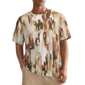 AILLOSA All Over YH-131 Kısa Kollu Baskılı Erkek T-shirt