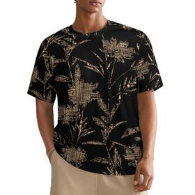 AILLOSA All Over YH-141 Kısa Kollu Baskılı Erkek T-shirt