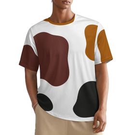 AILLOSA All Over YH-144 Kısa Kollu Baskılı Erkek T-shirt