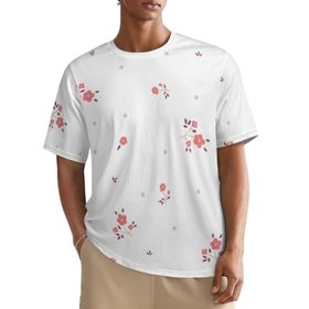 AILLOSA All Over YH-201 Kısa Kollu Baskılı Erkek T-shirt