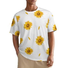 AILLOSA All Over YH-209 Kısa Kollu Baskılı Erkek T-shirt