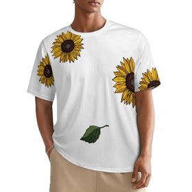 AILLOSA All Over YH-211 Kısa Kollu Baskılı Erkek T-shirt
