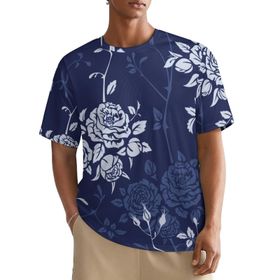 AILLOSA All Over YH-240 Kısa Kollu Baskılı Erkek T-shirt