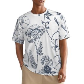 AILLOSA All Over YH-241 Kısa Kollu Baskılı Erkek T-shirt