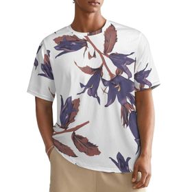AILLOSA All Over YH-249 Kısa Kollu Baskılı Erkek T-shirt