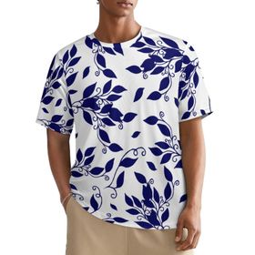 AILLOSA All Over YH-26 Kısa Kollu Baskılı Erkek T-shirt